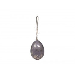 Oeuf d'or Violet Chic antique