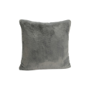 Coussin fausse fourrure Luxe Anthracite Amadeus